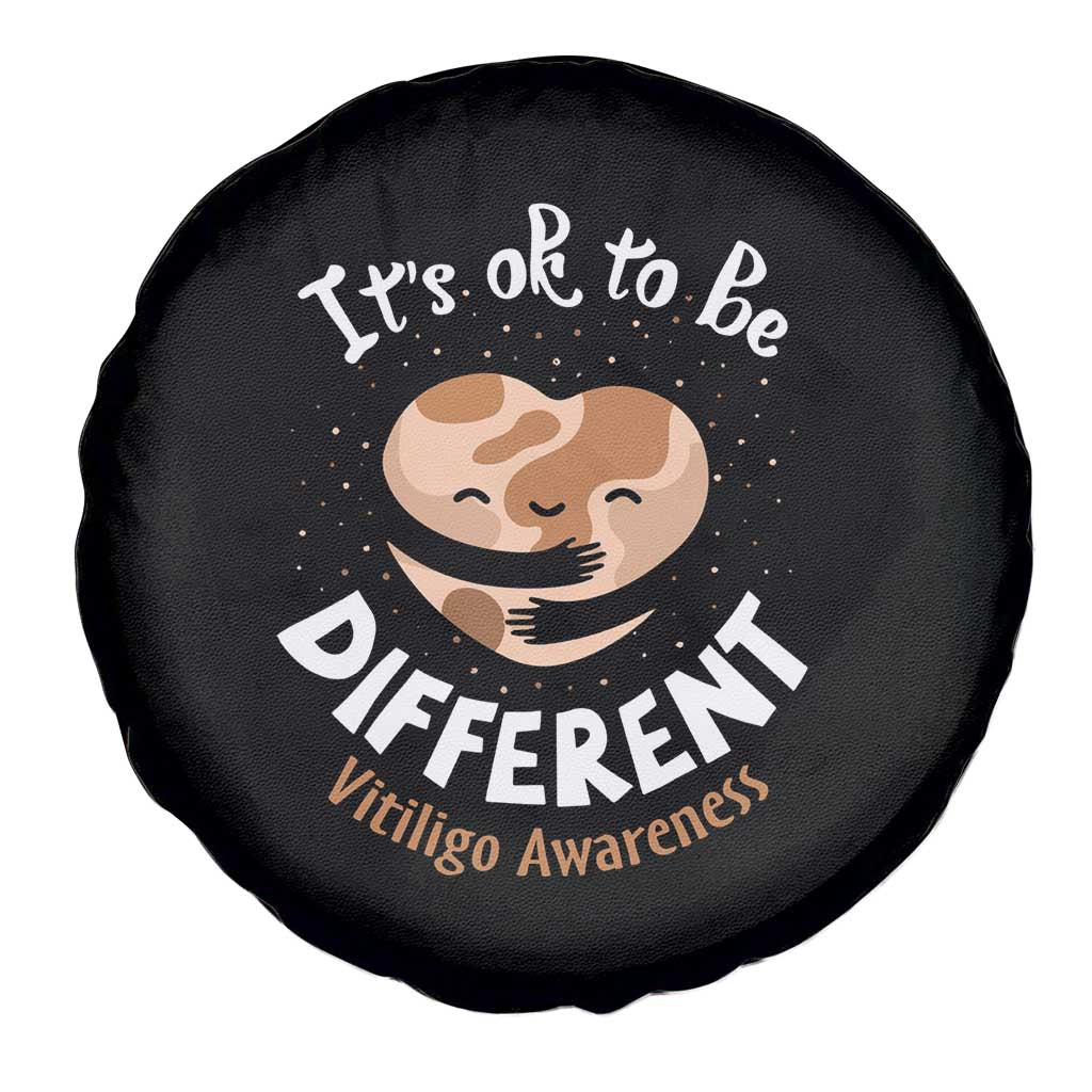 Vitiligo Awareness Spare Tire Cover Its Ok To Be Different
