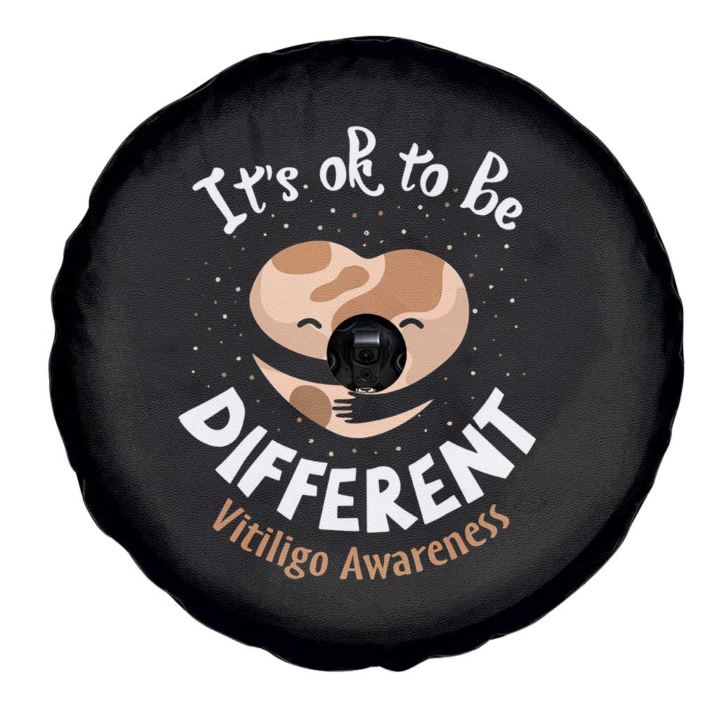 Vitiligo Awareness Spare Tire Cover Its Ok To Be Different