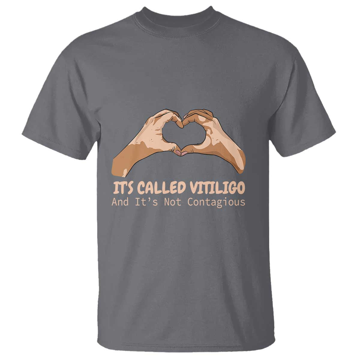 Vitiligo Awareness T Shirt It's Called Vitiligo And It's Not Contagious - Wonder Print Shop