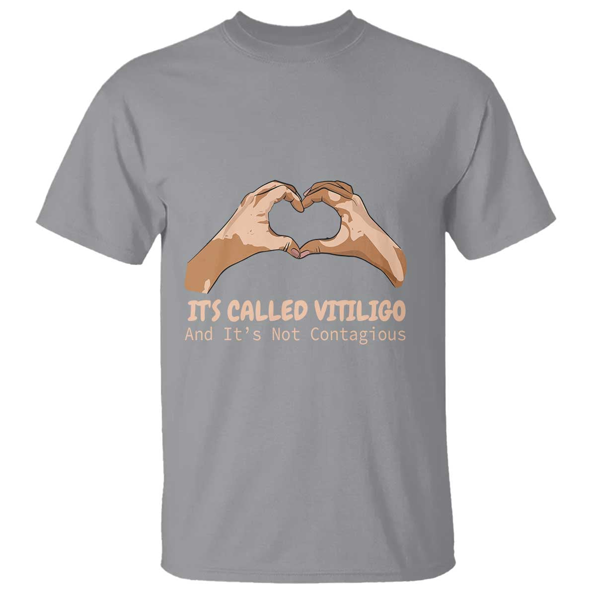 Vitiligo Awareness T Shirt It's Called Vitiligo And It's Not Contagious - Wonder Print Shop