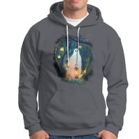 Ghost Hoodie Ghost In The Forest Shirt - Wonder Print Shop