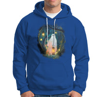 Ghost Hoodie Ghost In The Forest Shirt - Wonder Print Shop