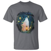 Ghost T Shirt Ghost In The Forest Shirt - Wonder Print Shop