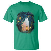 Ghost T Shirt Ghost In The Forest Shirt - Wonder Print Shop
