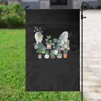 Ghost Garden Halloween Gardener Gardening Garden Flag - Wonder Print Shop