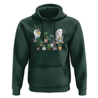 Ghost Garden Halloween Gardener Gardening Hoodie