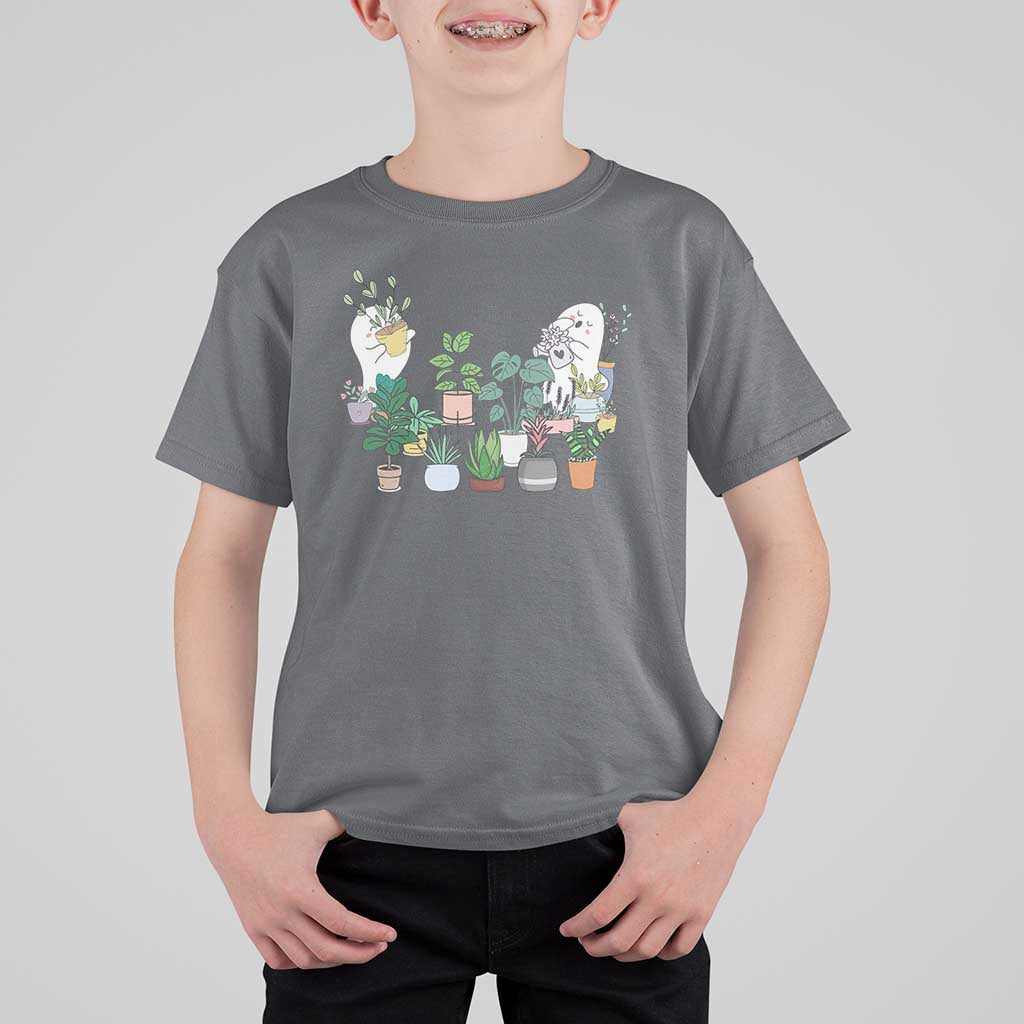 Ghost Garden Halloween Gardener Gardening T Shirt For Kid - Wonder Print Shop