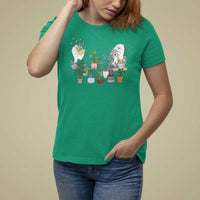 Ghost Garden Halloween Gardener Gardening T Shirt For Women - Wonder Print Shop