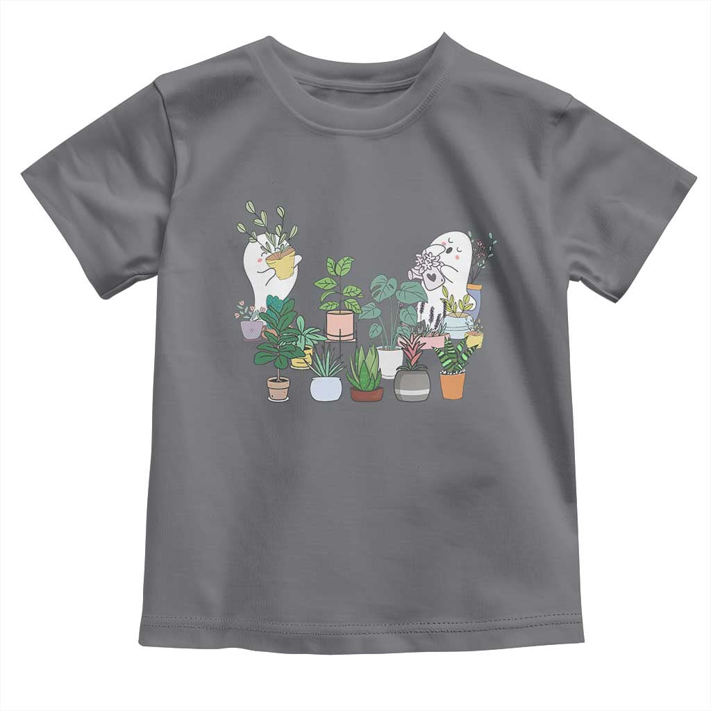 Ghost Garden Halloween Gardener Gardening Toddler T Shirt