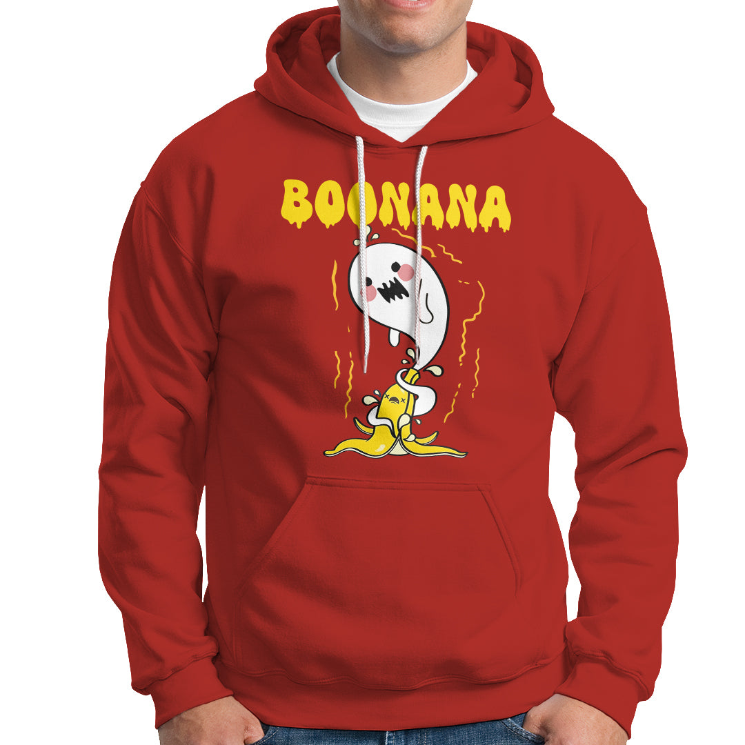 Halloween Hoodie Banana Ghost Boonana Cute Costume - Wonder Print Shop