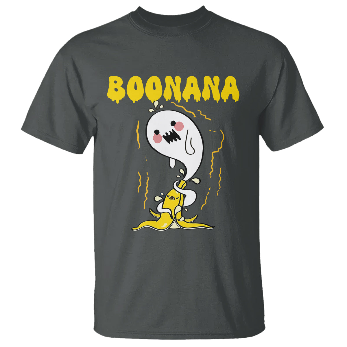 Halloween T Shirt Banana Ghost Boonana Cute Costume - Wonder Print Shop