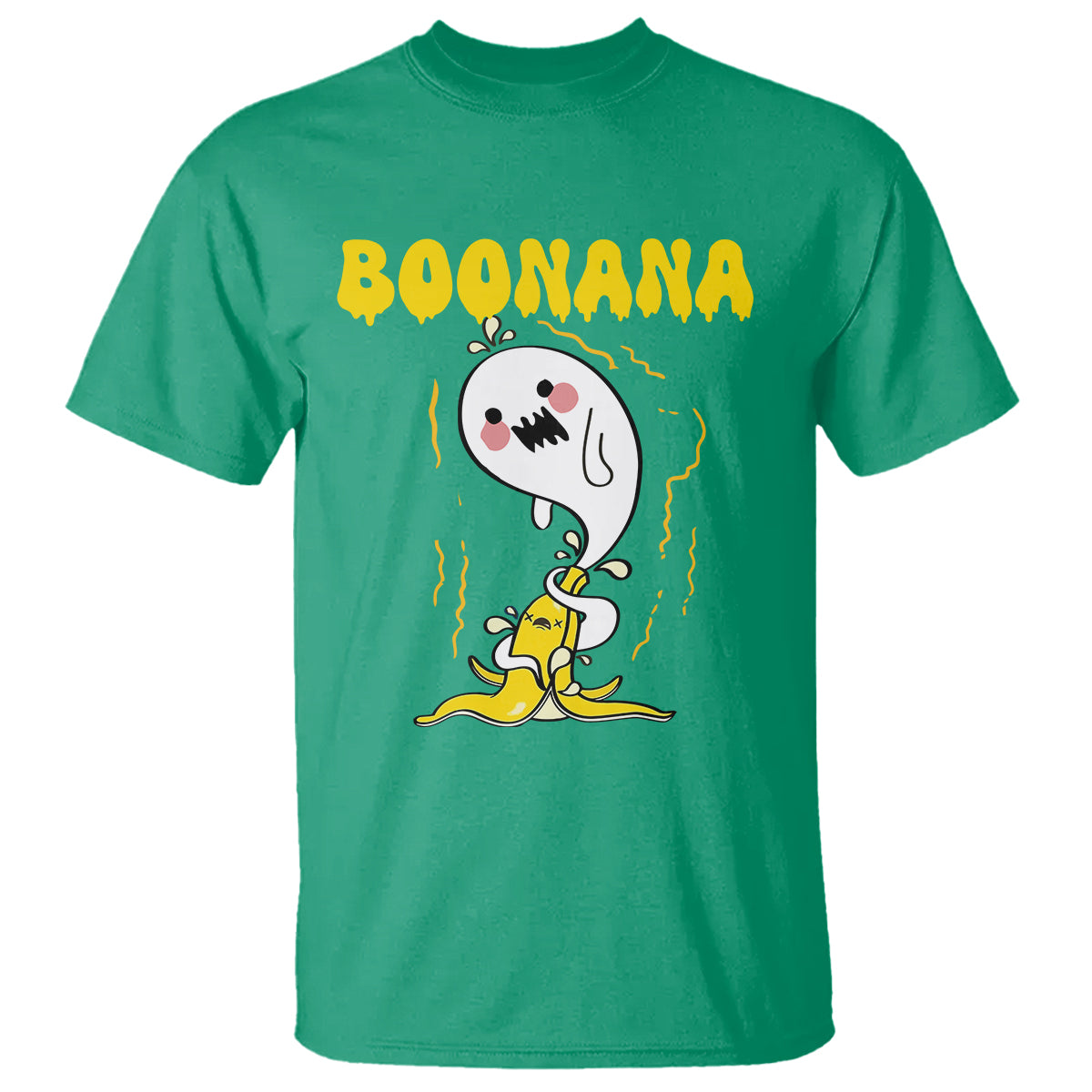 Halloween T Shirt Banana Ghost Boonana Cute Costume - Wonder Print Shop