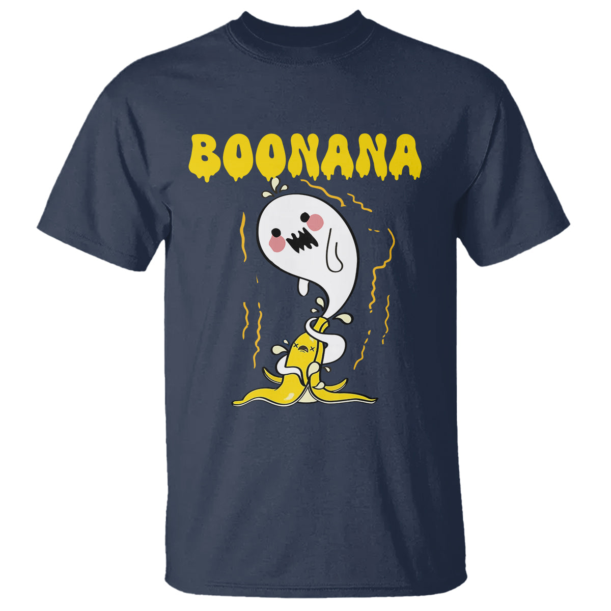 Halloween T Shirt Banana Ghost Boonana Cute Costume - Wonder Print Shop