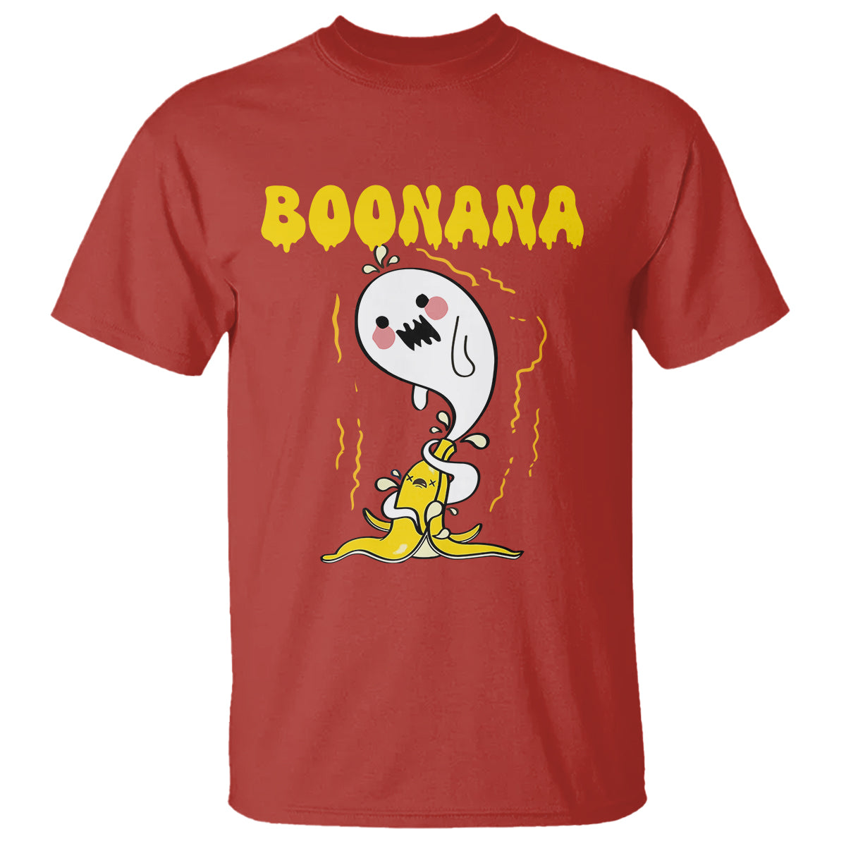 Halloween T Shirt Banana Ghost Boonana Cute Costume - Wonder Print Shop