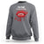 Halloween Sweatshirt Vampire Blood Lip I'm Fine It's Not My Blood - Wonder Print Shop