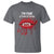 Halloween T Shirt Vampire Blood Lip I'm Fine It's Not My Blood - Wonder Print Shop