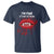 Halloween T Shirt Vampire Blood Lip I'm Fine It's Not My Blood - Wonder Print Shop