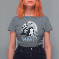 Halloween Cat T Shirt For Women What Cat Murder Spooky Season - Wonder Print Shop