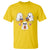 Halloween T Shirt Cute Ghost Dancing In The Candy Rain Spooky Season - Wonder Print Shop