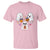 Halloween T Shirt Cute Ghost Dancing In The Candy Rain Spooky Season - Wonder Print Shop