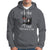 Cat Lover Hoodie It's Fine I'm Fine Everything is Fine Funny Black Cat - Wonder Print Shop