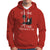 Cat Lover Hoodie It's Fine I'm Fine Everything is Fine Funny Black Cat - Wonder Print Shop