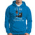Cat Lover Hoodie It's Fine I'm Fine Everything is Fine Funny Black Cat - Wonder Print Shop