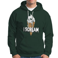 Halloween Hoodie I Scream Ice Cream Ghost - Wonder Print Shop