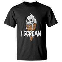 Halloween T Shirt I Scream Ice Cream Ghost - Wonder Print Shop