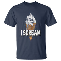 Halloween T Shirt I Scream Ice Cream Ghost - Wonder Print Shop