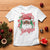 Christmas T Shirt Black Happy Holidays African American Santa - Wonder Print Shop