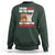 Cat Hates Santa Turned On The Fireplace Funny Christmas Sweatshirt - Wonder Print Shop