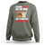 Cat Hates Santa Turned On The Fireplace Funny Christmas Sweatshirt - Wonder Print Shop