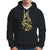 Santa Reindeer Riding Monster Truck Christmas Tree Hoodie - Wonder Print Shop