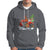 Construction Excavator Christmas Tree Light Hoodie - Wonder Print Shop