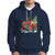 Construction Excavator Christmas Tree Light Hoodie - Wonder Print Shop