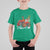 Construction Excavator Christmas Tree Light T Shirt For Kid - Wonder Print Shop