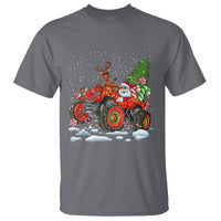 Construction Excavator Christmas Tree Light T Shirt - Wonder Print Shop