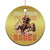 Xmas Cowboy Christmas Ornament Vintage Jingle Horse Rodeo Funny Howdy Western - Wonder Print Shop