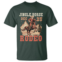 Vintage Jingle Horse Rodeo Funny Howdy Western Christmas T Shirt - Wonder Print Shop