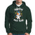 Happy Mew Year Funny Cat New Years Eve Party Firework Hoodie - Wonder Print Shop