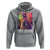 Selfie Cat Time Travel Can Be Dangerous Dinosaur Funny Hoodie - Wonder Print Shop