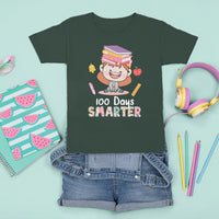 100th Day Of School Smarter Cutte Girl Love Book T Shirt For Kid - Wonder Print Shop