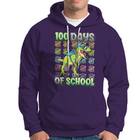 100th Day Of School Smarter Cool Dinosaur Boy Hoodie - Wonder Print Shop