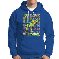 100th Day Of School Smarter Cool Dinosaur Boy Hoodie - Wonder Print Shop