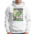 100th Day Of School Smarter Cool Dinosaur Boy Hoodie - Wonder Print Shop