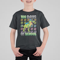 100th Day Of School Smarter Cool Dinosaur Boy T Shirt For Kid - Wonder Print Shop