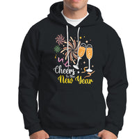 Cheers To A Happy New Year Eve Party Hoodie - Wonder Print Shop