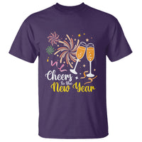 Cheers To A Happy New Year Eve Party T Shirt - Wonder Print Shop