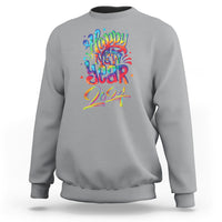 Happy New Year 2024 Tie Dye Lucky Years Sweatshirt - Wonder Print Shop